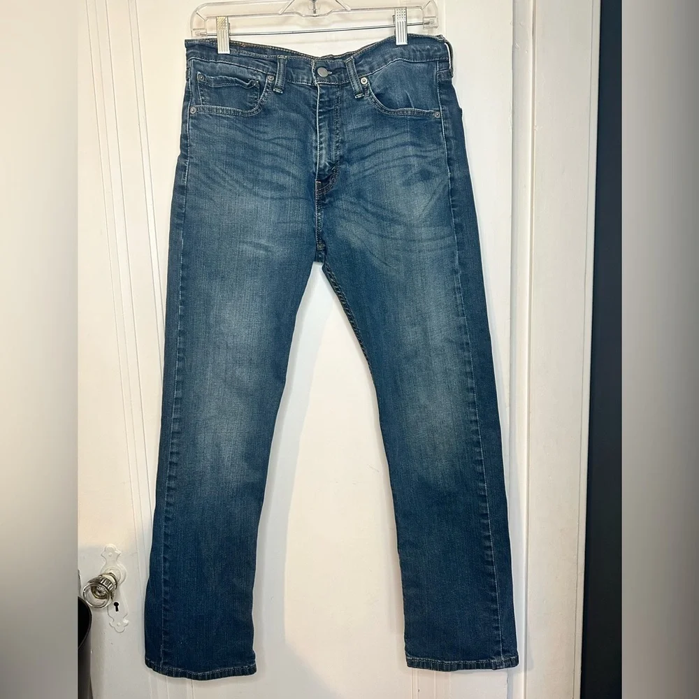Levi's Men's Straight Blue Jeans 32x30 blank tag 505s